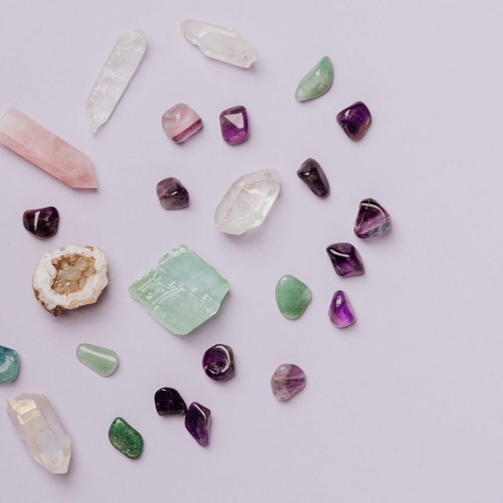 In times of stress and anxiety crystals or essential oils may be for you.